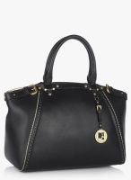 Da Milano Black Leather Handbag