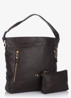 Da Milano Brown Leather Handbag