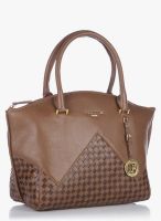 Da Milano Tan Leather Handbag