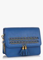 Ebano Blue Sling Bag