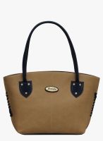 FOSTELO Beige Polyurethane (Pu) Handbag