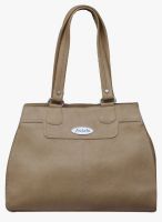 FOSTELO Beige Polyurethane (Pu) Handbag