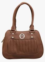 FOSTELO Beige Polyurethane (Pu) Handbag