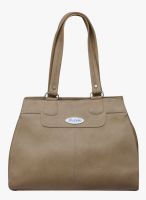 FOSTELO Beige Polyurethane (Pu) Handbag