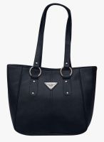 FOSTELO Black Polyurethane (Pu) Handbag