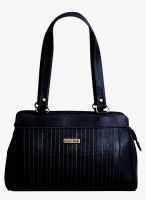 FOSTELO Black Polyurethane (Pu) Handbag