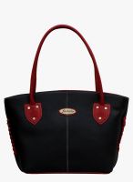 FOSTELO Black Polyurethane (Pu) Handbag