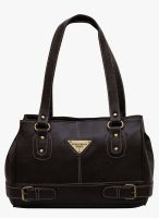 FOSTELO Brown Polyurethane (Pu) Handbag