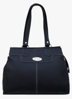 FOSTELO Black Polyurethane (Pu) Handbag