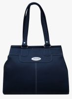 FOSTELO Blue Polyurethane (Pu) Handbag