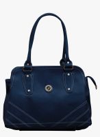 FOSTELO Blue Polyurethane (Pu) Handbag