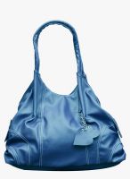 FOSTELO Blue Polyurethane (Pu) Handbag