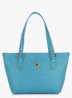 FOSTELO Blue Polyurethane (Pu) Handbag