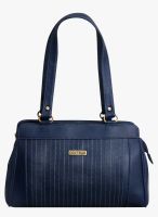 FOSTELO Blue Polyurethane (Pu) Handbag