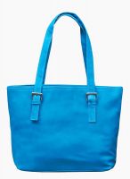 FOSTELO Blue Polyurethane (Pu) Handbag