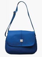 FOSTELO Blue Polyurethane (Pu) Sling Bag