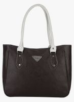 FOSTELO Brown Polyurethane (Pu) Handbag