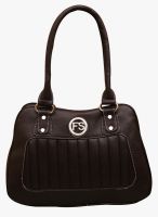 FOSTELO Brown Polyurethane (Pu) Handbag