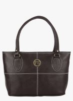 FOSTELO Brown Polyurethane (Pu) Handbag