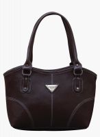 FOSTELO Brown Polyurethane (Pu) Handbag