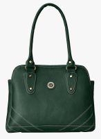 FOSTELO Green Polyurethane (Pu) Handbag