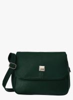 FOSTELO Green Polyurethane (Pu) Handbag