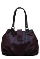 FOSTELO Maroon Pu Handbag