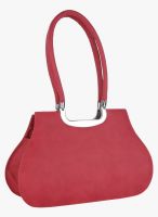 FOSTELO Pink Polyurethane (Pu) Handbag