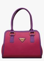 FOSTELO Pink Polyurethane (Pu) Handbag