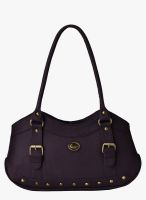 FOSTELO Purple Polyurethane (Pu) Handbag