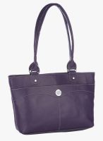 FOSTELO Purple Polyurethane (Pu) Handbag