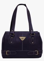 FOSTELO Purple Polyurethane (Pu) Handbag