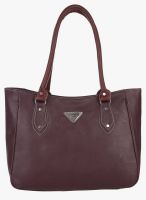 FOSTELO Brown Polyurethane (Pu) Handbag