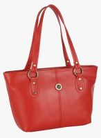 FOSTELO Red Polyurethane (Pu) Handbag