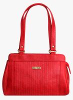 FOSTELO Red Polyurethane (Pu) Handbag