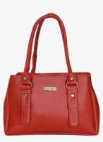 FOSTELO Red Polyurethane (Pu) Handbag