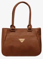 FOSTELO Tan Polyurethane (Pu) Handbag