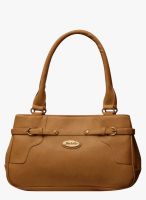 FOSTELO Tan Polyurethane (Pu) Handbag