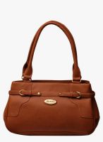 FOSTELO Tan Polyurethane (Pu) Handbag