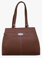 FOSTELO Tan Polyurethane (Pu) Handbag