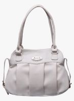 FOSTELO White Polyurethane (Pu) Handbag