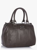 GAUGE MACHINE Brown Leather Handbag