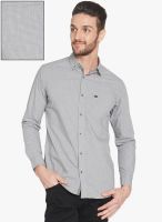Globus Grey Solid Regular Fit Casual Shirt
