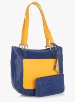 Hidesign Monica 02 Blue/Beak Leather Shoulder Bag