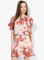 Honey By Pantaloons Multicoloured Printed Shift Dress