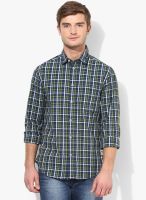 Jack & Jones Multicoloured Checked Slim Fit Casual Shirt