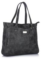 Lavie Sonata Charcoal Grey Tote Handbag