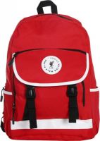 Liverpool FC Sentry Red & White Polyester 23 L Backpack(Red, White)
