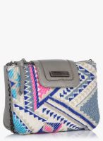 Massimo Italiano Multicoloured Leather Sling Bag