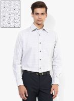 Raymond White Regular Fit Casual Shirt